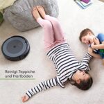 iRobot Roomba i3 (i3152) App-steuerbarer Saugroboter , Zwei Gummibürsten für alle Böden, Ideal bei Haustieren, Individuelle Anpassung per App, Kompatibel mit Sprachassistenten – Bild 10