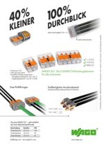 Wago Hebelverbindungsklemme 2 x 0,2-4 mm², 10 Stück Packung, BLV221412 – Bild 3
