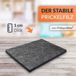 Jean-Philippe Dietz® - Prickeln Prickelset ( Prickelnadel + Prickelfilz ) für Kinder und Erwachsene | 20 x 15 x 1 cm – Bild 4