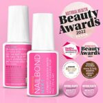 NYK1 NailBond Extra Starker Nagelkleber (8 ml) – Pinsel-On Nail Glue für Kunstnägel, Press-On Nails, Tips & Acrylnägel – Bild 2
