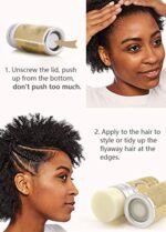 Haarwachs-Stick, Wachs-Stick für Haare Perücken Rand Kontrolle Slick Stick für Haare nicht fettig Styling Haar Pomade Stick für Flyaways Rand Frizz Haar – Bild 5
