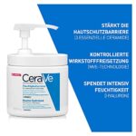 CeraVe Feuchtigkeitscreme für Körper und Gesicht, Mit Pumpspender, Creme für trockene bis sehr trockene Haut – Bild 4