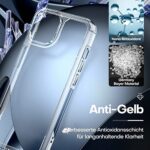 TAURI 5 in 1 iPhone 14 Hülle mit Schutzfolie, mit 1 Handyhülle + 2 Stück Schutzfolie + 2 Stück Kameraschutz [Militärischer Schutz] Anti-Gelb Stossfest Case 360 Grad Schutzhülle – Bild 5