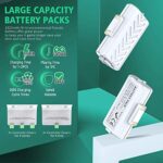 OIVO Controller Ladestation mit 2 wiederaufladbaren Akku für Xbox One/Xbox Series X/S, Xbox One Controller Ladestation mit 2 x1300mAh wiederaufladbaren Akkus – Bild 5
