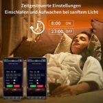 KSIPZE LED Strip - 5m-10m-20m RGB, Fernbedienung, Bluetooth Musik Sync, Timer, Dimmbar, Farbwechsel, Lichtband für Zuhause & Party deco. – Bild 4