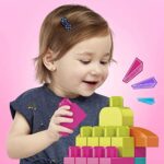 MEGA BLOKS Big Building Bag Bauset mit 60 grossen und bunten Bausteinen und 1 Aufbewahrungstasche, Spielzeug Geschenkset für Kinder ab 1 Jahr (Farbe und Verpackung können variieren) – Bild 2