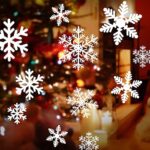 Lynlon 108 Fensterdeko Schneeflocken Schneeflocken Fensterbilder Abnehmbare Fensterdeko Statisch Haftende PVC Aufkleber für Weihnachts-Fenster Dekoration, Türen,Schaufenster, Vitrinen, Glasfronten – Bild 7