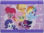 Townley Girl My Little Pony Hasbro Kompaktes Kosmetikset mit Spiegel, 14 Lipglosse, 4 Wangenschimmer, 8 Augenschimmer Beauty Kit Box Spielzeugset für Mädchen Kinder – Bild 3