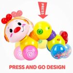 CubicFun Baby Musik Spielzeug für 6 Monate, Kriechendes und Singendes Musikalisches Babyspielzeug für Kleinkinder für 6 9 12 Monate Junge Mädchen – Bild 4