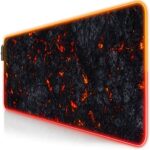 Titanwolf - CSL RGB Gaming Mauspad - LED Schreibtischunterlage - 800x300 mm - XXL Mousepad - LED Multi Color - 11 Beleuchtungs-Modi - 7 LED Farben Plus 4 Effektmodi