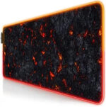 Titanwolf - CSL RGB Gaming Mauspad - LED Schreibtischunterlage - 800x300 mm - XXL Mousepad - LED Multi Color - 11 Beleuchtungs-Modi - 7 LED Farben Plus 4 Effektmodi