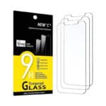 NEW'C 3 Stück, Panzer Schutz Glas für iPhone 11, iPhone XR, Frei von Kratzern, 9H Härte, HD Displayschutzfolie, 0.33mm Ultra-klar, Ultrabeständig