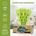 Pogi's Hundekotbeutel, 500 Tüten für Vorräte und öffentliche Hundeklos, grosse, biologisch abbaubare, tropfsichere Hundetüten – Bild 2