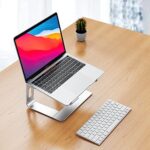 Besign LS03S Laptop ständer aus Aluminium, Ergonomischer Notebook-Ständer, Laptop ständer kompatibel mit MacBook air pro, Dell, HP, Lenovo und Anderen 10-15,6" Laptops – Bild 2