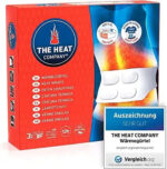 THE HEAT COMPANY Wärmegürtel - 3 Stück - EXTRA WARM - Preis-Leistungs-Sieger - 12 Stunden wohlige Wärme - sofort einsatzbereit - luftaktiviert - rein natürlich - für alle Grössen S-XL