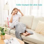 Heizkissen 60×100 cm für Rücken & Nacken – 6 Stufen, Auto-Off, Flanell, waschbar – Bild 4