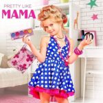 Playkidiz Echtes waschbares Spiel-Make-up-Set für Prinzessinnen – Kinder-Make-up-Set für Mädchen, ungiftig – komplettes Make-up-Anziehset mit Tasche – Bild 5