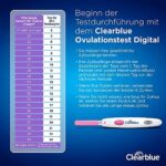 Clearblue Kinderwunsch Ovulationstest-Kit Digital, Nachweislich schneller schwanger werden, 1 digitale Testhalterung und 10-20 Tests – Bild 11