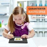 Jean-Philippe Dietz® - Prickeln Prickelset ( Prickelnadel + Prickelfilz ) für Kinder und Erwachsene | 20 x 15 x 1 cm – Bild 2