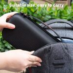 Tasche für NS Switch, Switch OLED, Younik Upgrade Version harte Reisetasche mit grösserem Stauraum für 19 Spielkassetten und anderes NS Switch Zubehör – Bild 7