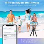 UBeesize Handy Stativ, Silikon Mini Stativ für Smartphone und Kamera, rutschfest Handy Stativ Ständer mit Bluetooth Fernbedienung für Reisen – Bild 5