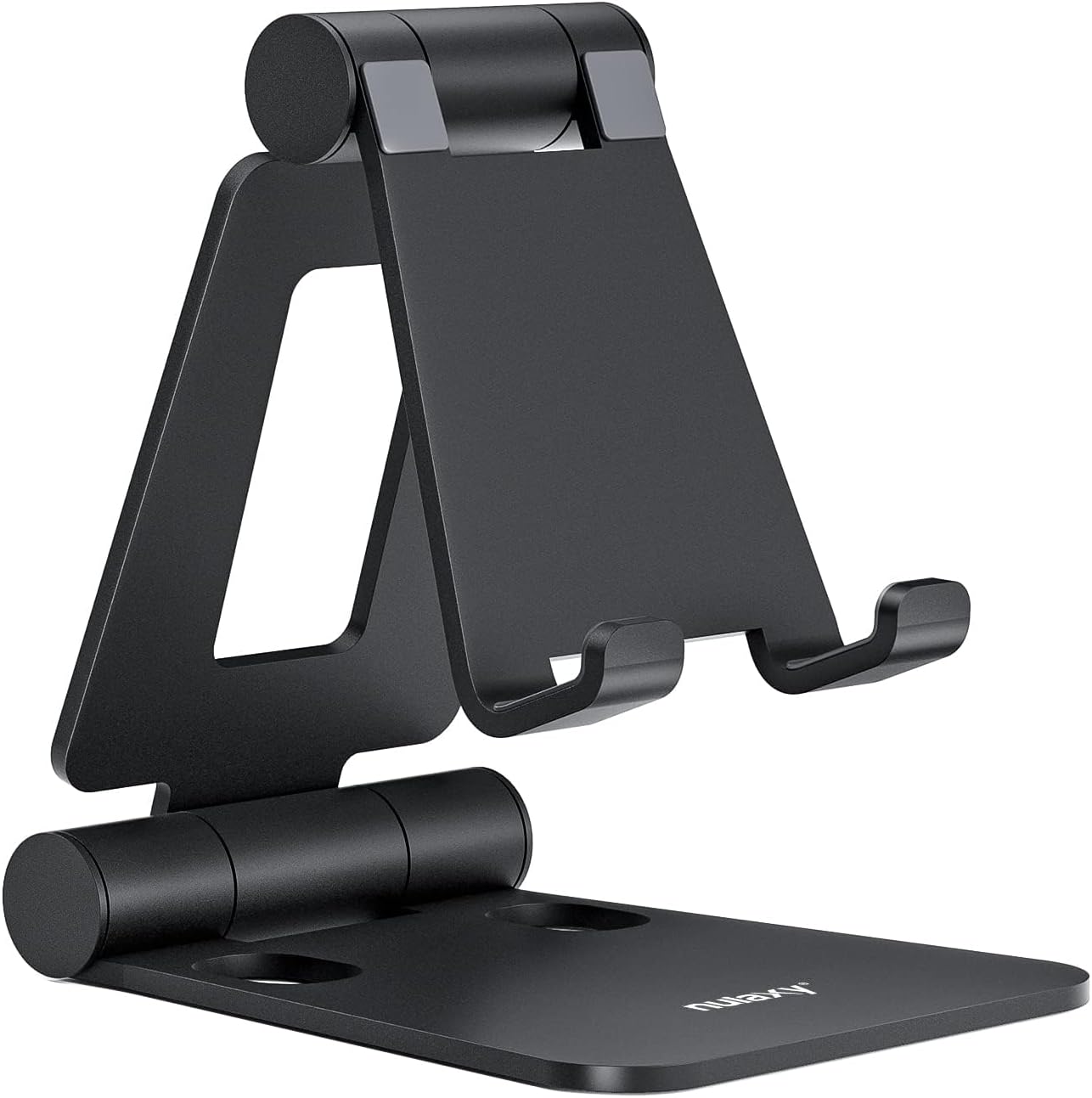 NULAXY Handyhalter aus Aluminium – Verstellbar & Faltbar für alle Smartphones