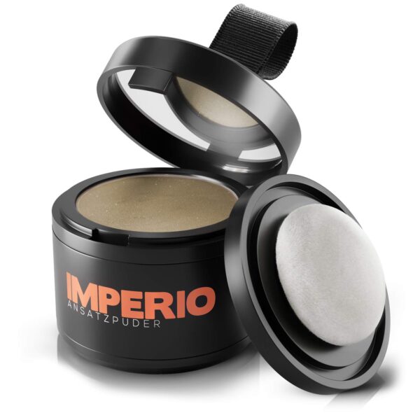 IMPERIO Ansatzpuder – Haar-Concealer zur Verdichtung & Ansatzkaschierung, 4g