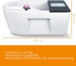 Beurer Fussbad mit Massagefunktion und Wasserheizung, inkl. Pedikürestation und Beleuchtung