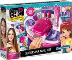 Clementoni 15174 Crazy Chic – Superstar Nageldesign, Kreativspielzeug für farbenfrohe Nailart, funkelndes Maniküre-Set mit bunten Nagellacken, ideal als Geschenk, für Kinder ab 6 Jahren – Bild 9