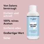 Mylee Reines Aceton – Entfernt UV-Gellack, Acryl & Tips (300 ml)