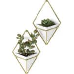 Umbra Trigg Wandvase & Geometrische Deko