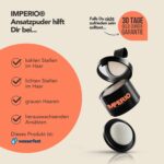 IMPERIO Ansatzpuder – Haar-Concealer zur Verdichtung & Ansatzkaschierung, 4g – Bild 2
