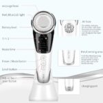 ANLAN 5-in-1 Gesichtsmassagegeraet – EMS, Rot-/Blaulicht, Heat & Cool – Bild 4
