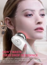 ANLAN 5-in-1 Gesichtsmassagegeraet – EMS, Rot-/Blaulicht, Heat & Cool – Bild 5