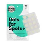 Dots for Spots Anti Pickel Patch (24 Stück), Pimple Patch gegen Akne, Transparentes Hydrokolloid Pickel Pflaster, Pickelentferner mit schneller Wirkung, Vegan