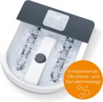 Beurer Fussbad mit Massagefunktion und Wasserheizung, inkl. Pedikürestation und Beleuchtung