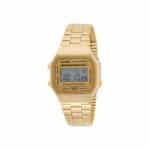 Casio Unisex Erwachsene Digital Quarz Uhr mit Edelstahl Armband