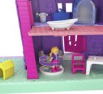 Polly Pocket - Pollys Haus Puppenhaus mit Zubehör, Pollyville Eiswagen Puppen Spielset, Spielzeug ab 4 Jahren – Bild 6