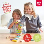 4in1 wooden tumle tower