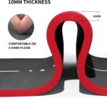 Umi - Fitnessmatte Sportmatte Rutschfest Extra-Dick Yogamatte NBR Pilates Mat mit Tragegurt für Yoga Pilates Fitness Gymnastik Training 10mm – Bild 6
