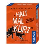 Kosmos 740382, Halt mal kurz, Das Känguru Spiel, Witziges Kartenspiel von Bestsellerautor Marc Uwe Kling, mit exklusiver K?nguru-Story