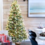 FairyTrees Metall Weihnachtsbaum, Metalltanne, künstlich NORDMANNTANNE – Bild 5