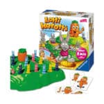 Ravensburger 21556, Lotti Karotti, Brettspiel für Kinder ab 4 Jahren, Familienspiel für Kinder und Erwachsene, Kinderspiel Klassiker für 2-4 Spieler