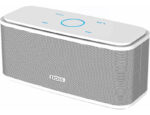 Bluetooth Lautsprecher, DOSS SoundBox Musikbox Bluetooth Box mit Dualen Bass-Treibern, 20h Akku,Touch Control, IPX5 Wasserdicht, Bloototh Lautsprecher für zuhause draussen Garten, Handy