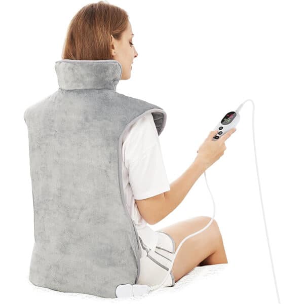 Heizkissen für Rücken Schulter Nacken 60x100cm Wärmekissen mit Abschaltautomatik