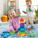 Mega Bloks Bausteine – 60 Stück, ab 1 Jahr, mit Aufbewahrungsbeutel – Bild 9