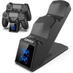 OIVO PS4 Controller Ladestation, Controller Ladestation Charger mit 1,8-Stunden-Ladechip, PS4 Ladegerät Docking Station für Sony Playstation 4/PS4/Pro/PS4 Slim Controller