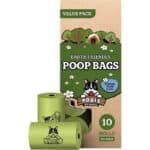 Pogi's Hundekotbeutel -biologisch abbaubare, parfümierte -unparfümierte - uarfümfrei , tropfsichere Hundetüten