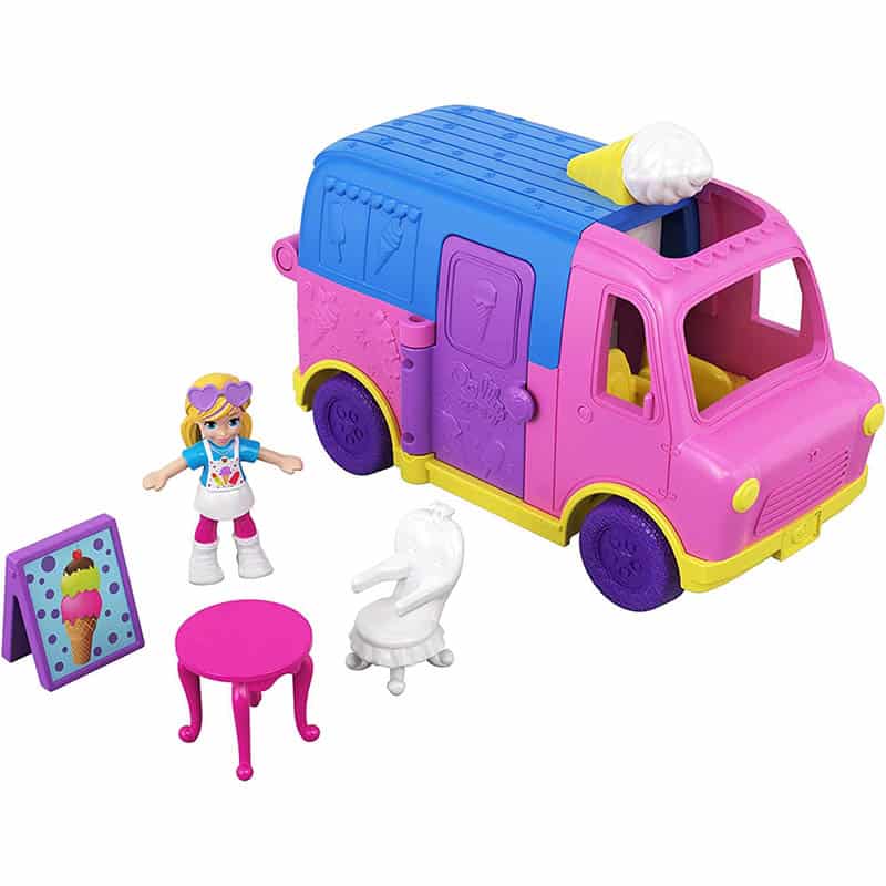 Polly Pocket1 Polly Pocket - Pollyville Spielset, Spielzeug ab 4 Jahren, Mehrfarbig – Bild 1
