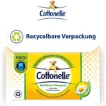 Cottonelle Feuchtes Toilettenpapier, Natürlich Pflegend - Kamille & Aloe Vera, Biologisch Abbaubar, Plastikfrei, Wiederverschliessbar, Vorteilspack – Bild 6